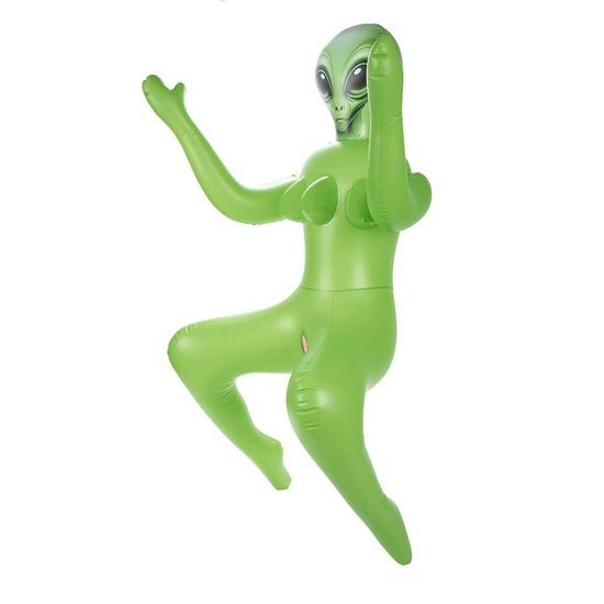NMC To Infinity Inflatable 3-Breasted Alien Love Doll 41SFA