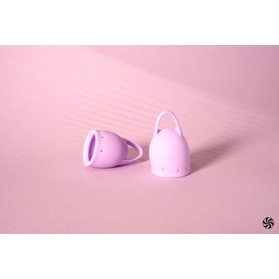 Lola Games Sada menstruačních kalíšků Natural Wellness Levandulová Orchidea 2 ks