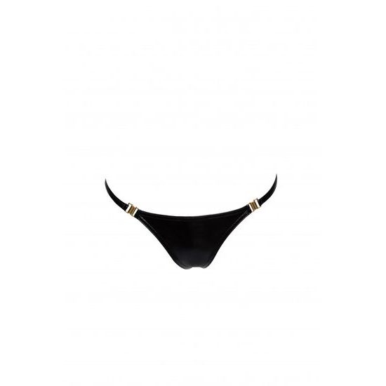 Noir Handmade P008 Powerwetlook Panty with Gold Clasp