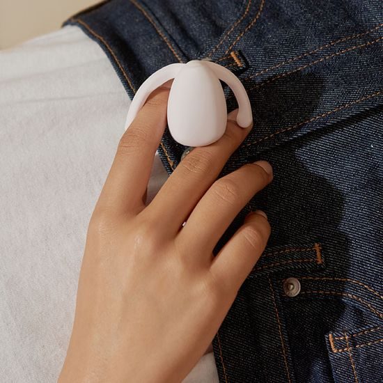Dame Products EVA II Hands-Free Vibrator Quartz