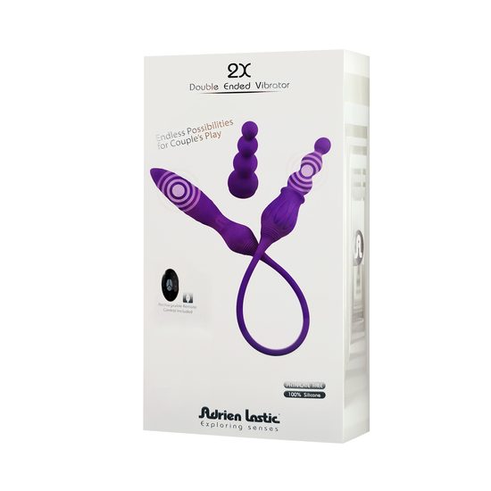 Adrien Lastic 2X Double Ended Vibrator