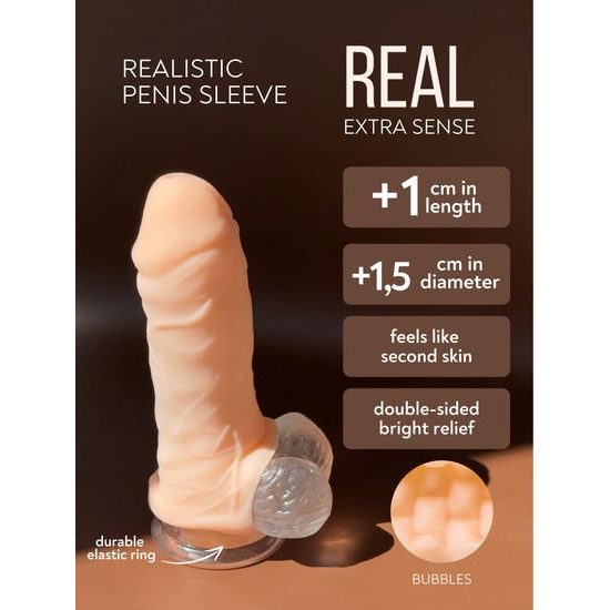 Návlek Real Extra Sense Bubbles