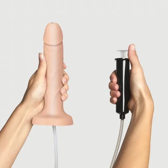 strap-on-me Squirting Cum Dildo Realistic Vanilla L