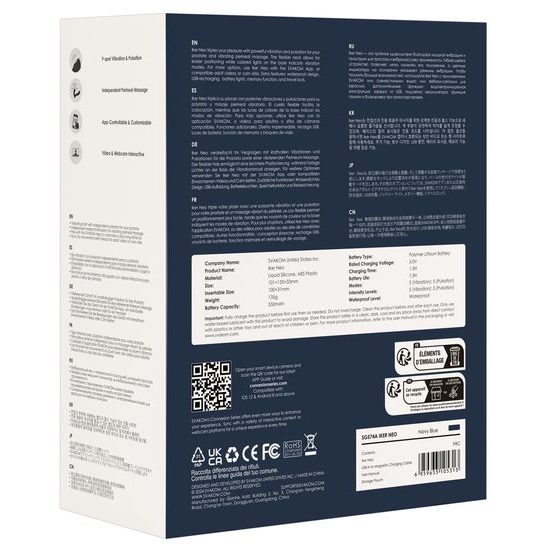 Svakom Iker Neo stimulátor prostaty modrý