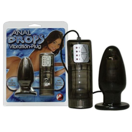 Vibrační Anal Drops plug