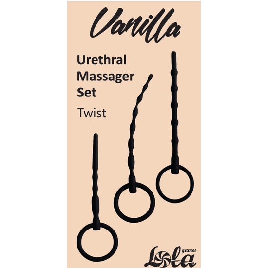 Sada uretrálních masážních sond Vanilla Twist