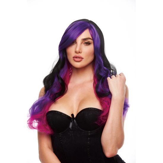 Pleasure Wigs Brandi Black & Purple