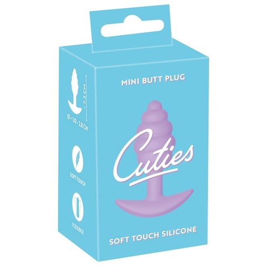 You2Toys Cuties Mini Butt Plug 556840 Purple