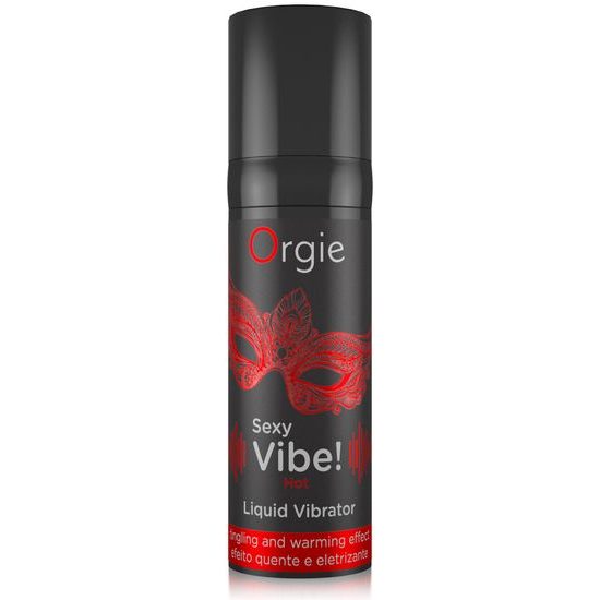 Orgie Sexy Vibe! Liquid Vibrator Hot 15ml