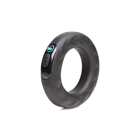 Zeus Electrosex E-Stim Pro Silicone Cock Ring Vibe with Remote