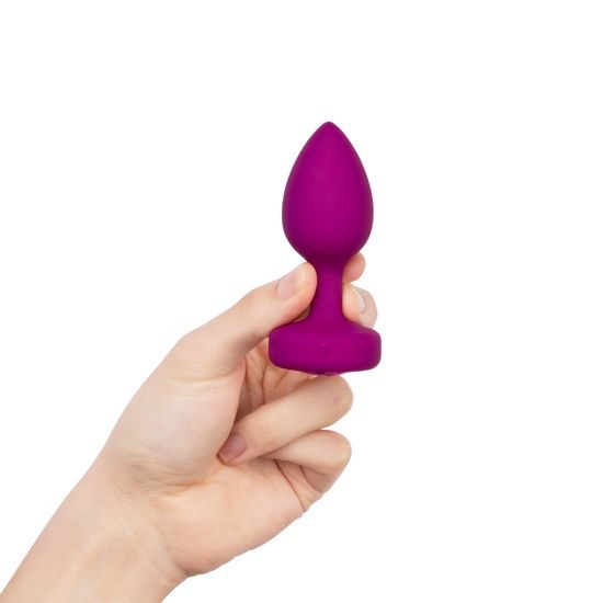 b-Vibe Vibrating Jewel Plug S/M