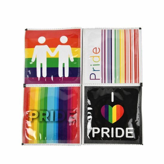 EXS Regular PRIDE Classic Condoms 100pcs