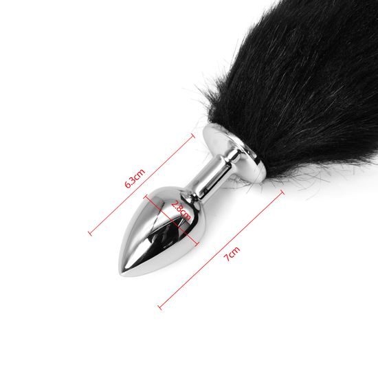 SinsFactory Furry Bad Kitty Set Ears & Butt Plug S