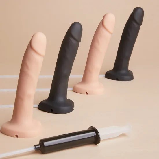 strap-on-me Squirting Cum Dildo Realistic Vanilla L