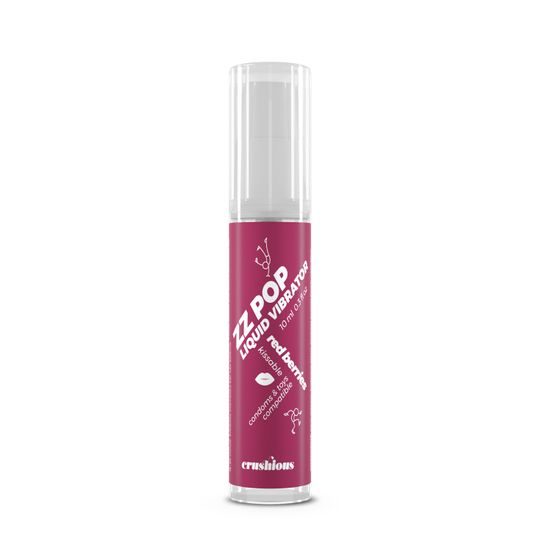 Crushious Zz Pop Liquid Vibrator Red Berries Aroma 10ml