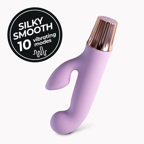 Crushious Mellow Cony Mini Vibrator Lavender