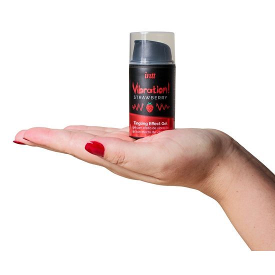 intt Vibration! Strawberry Tingling Gel 15 ml
