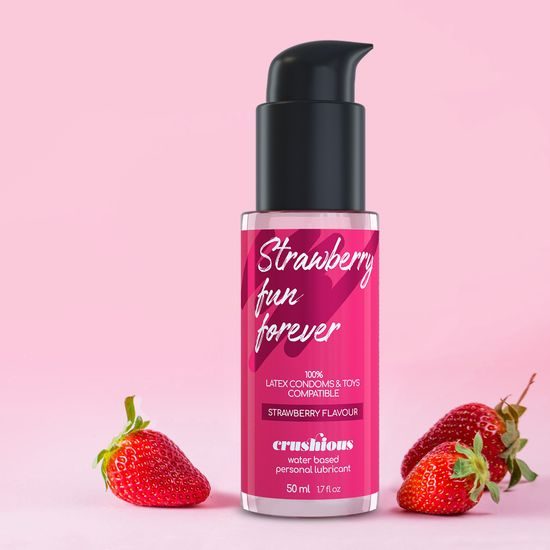 Crushious Strawberry Flavoured Lubricant 50 ml