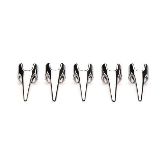 Master Series Clawed 5pc Sensation Play Rings Silver