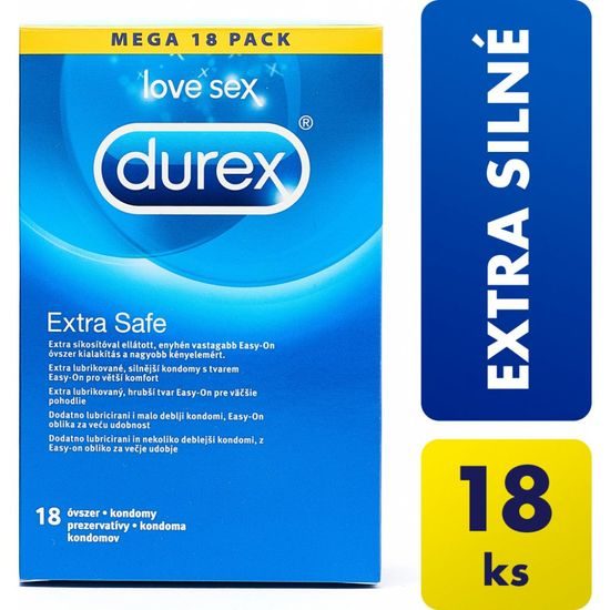 DUREX EXTRA SAFE 18ks