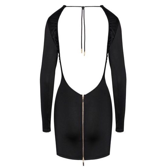 Cottelli Mini Dress with Large Cut Out at the Back 2719266 Black