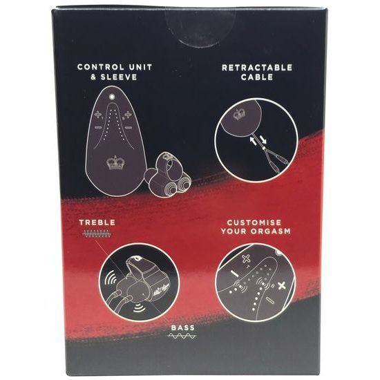Hot Octopuss Jett Turbo Penis Ring Black
