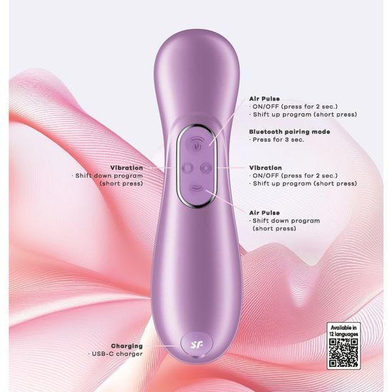 Satisfyer Pro 2 Generation 4 Metallic Amethyst