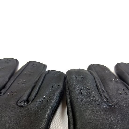 Leather Vampire Gloves M