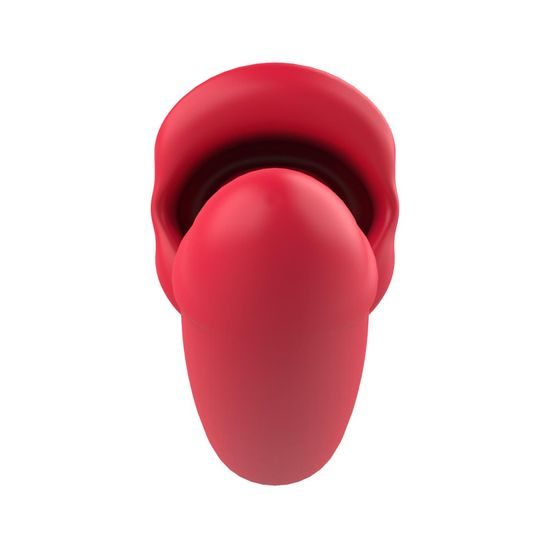 Teazers Dildo with Clitoris Stimulator Red