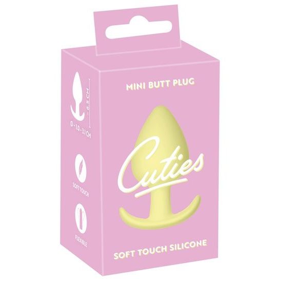 You2Toys Cuties Mini Butt Plug 556912 Yellow