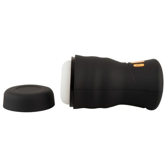 You2Toys Gyro otáčivý vibrující masturbátor černý