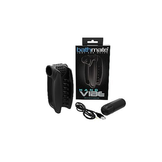 Bathmate Hand Vibe Male Mastrubator Black