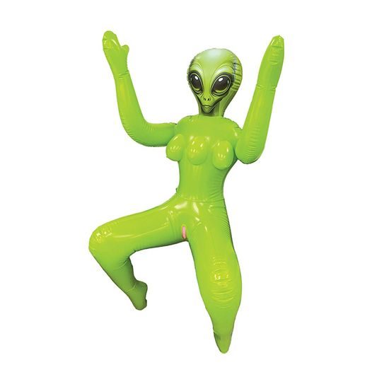 NMC To Infinity Inflatable 3-Breasted Alien Love Doll 41SFA