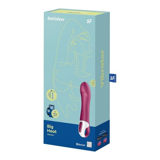 Satisfyer Big Heat Warming G Spot Vibrator