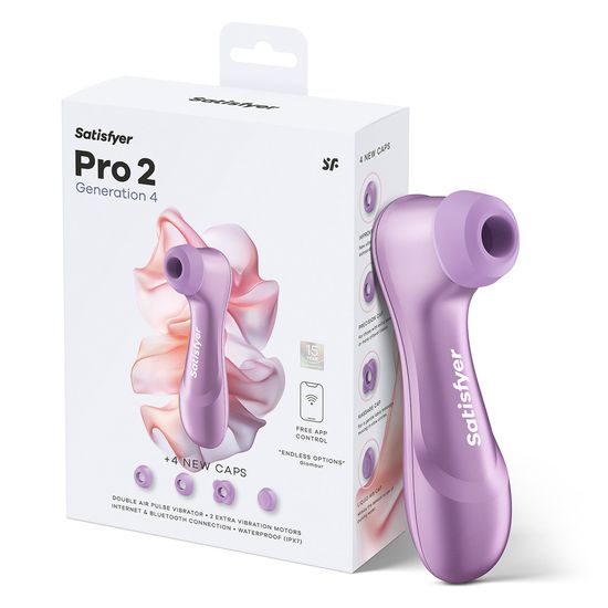 Satisfyer Pro 2 Generation 4 Metallic Amethyst