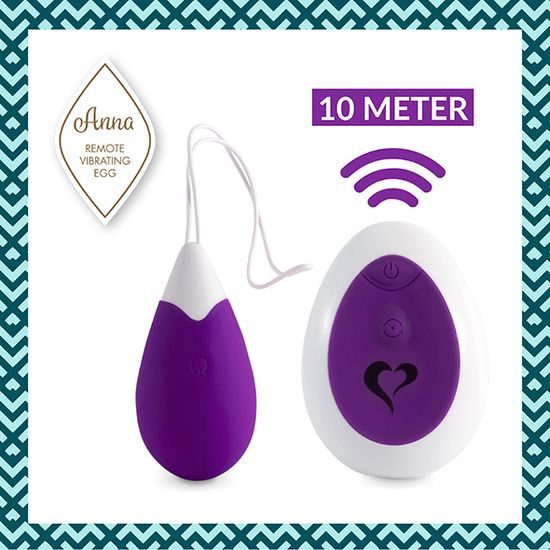 FeelzToys Anna Vibrating Egg Remote