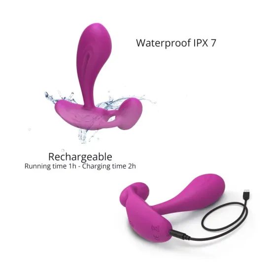 Love to Love Witty P&G Vibrator with Remote Control Pink