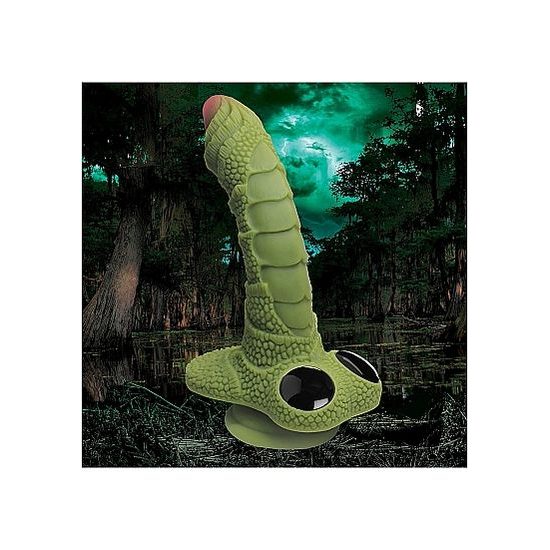 Creature Cocks Swamp Monster Scaly Silicone Dildo