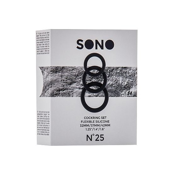 Sono No.25 Cockring Set Black