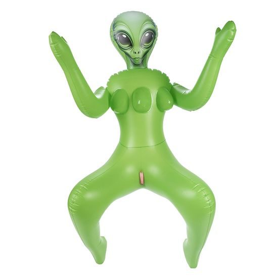 NMC To Infinity Inflatable 3-Breasted Alien Love Doll 41SFA