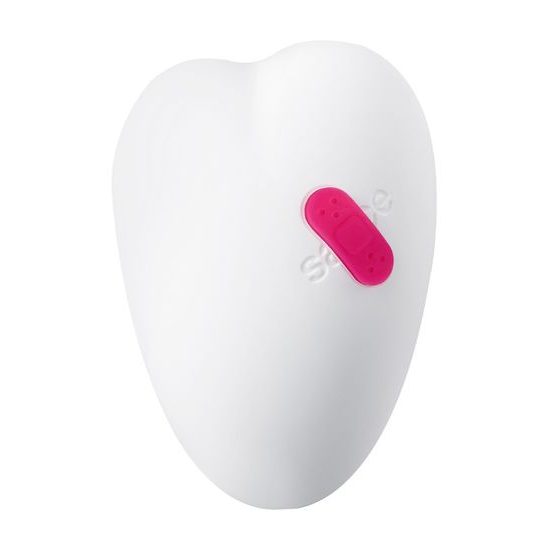Sauce Sweeeheart Clitoral Vibrator White & Pink