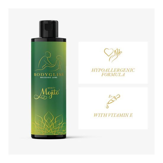 BodyGliss Massage Collection Minty Mojito Massage Lube 150 ml