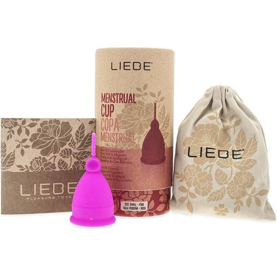 Liebe Menstrual Cup Pink Small