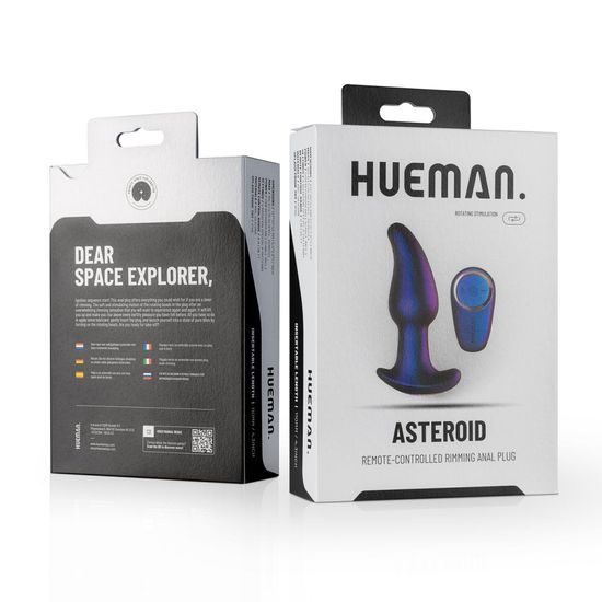 Hueman Asteroid Rimming Anal Plug