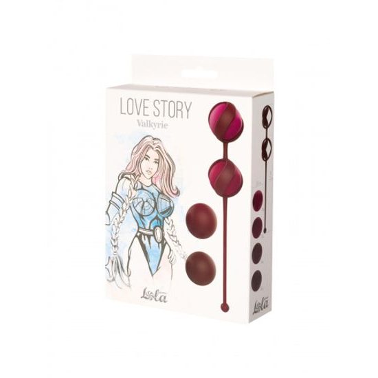 Lola Games Vaginal Balls Set Love Story Valkyrie Wine Red