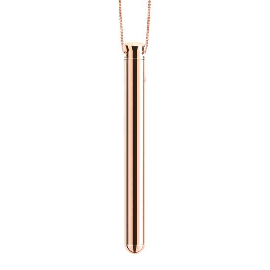 Le Wand Vibrating Necklace Rose Gold