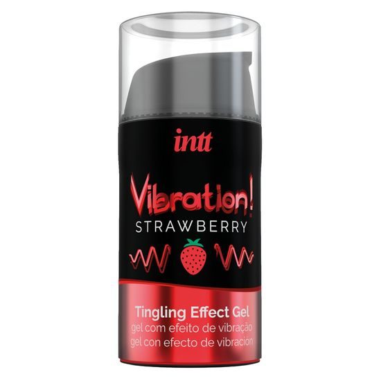 intt Vibration! Strawberry Tingling Gel 15 ml