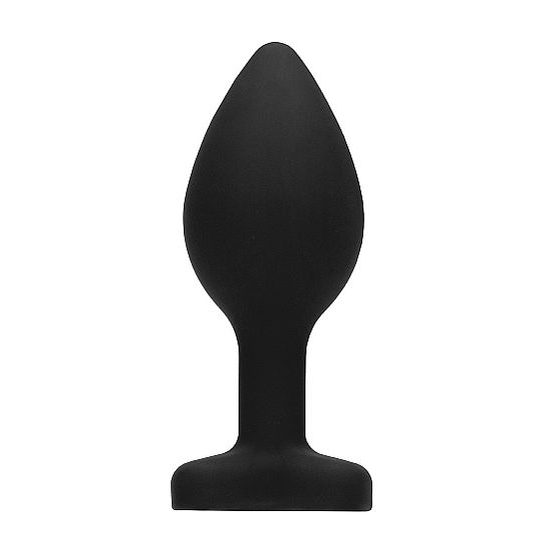 Ouch! Regular Diamond Butt Plug Black