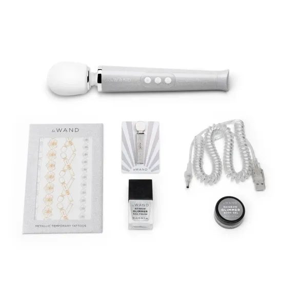 Le Wand Petite All That Glimmers White