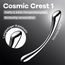 Cosmic Crest 1 - dildo z nerezové oceli